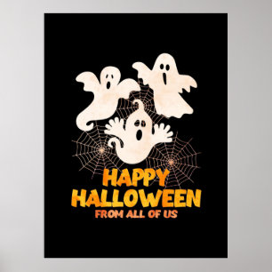 Happy halloween från oss alla poster