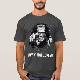 Happy halloween Frankenstein Monster T Shirt