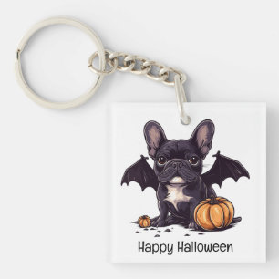 Happy halloween Fransk Bulldog Fladdermus Vingar P