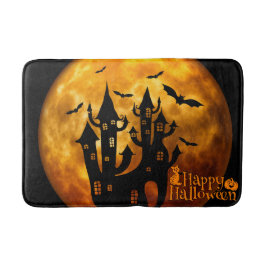 Happy halloween (full måne) badrumsmatta