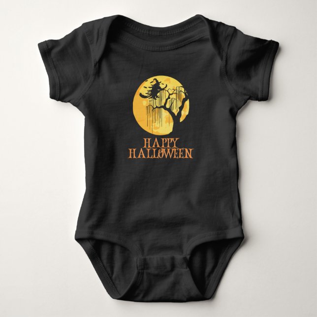 Happy halloween Funny Creepy Character T Shirt (Framsida)