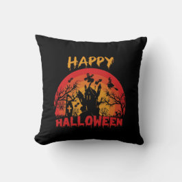 Happy halloween Funny design Kudde