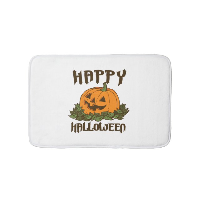 Happy halloween Funny Halloween Costume Badrumsmatta (Framsidan)