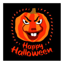 Happy halloween 🎃 Funny Scary Spooky Pumpkin