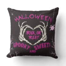 Happy halloween Funny Spöken Decor Pillow