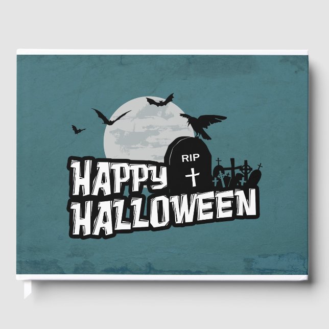 Happy halloween gästböcker (Framsida)
