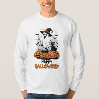 Happy halloween Ghost T Shirt