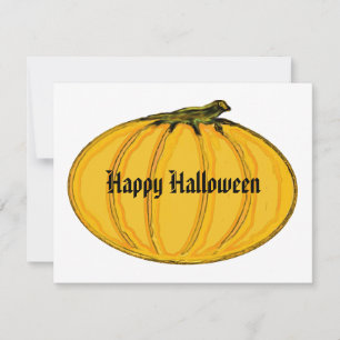 Happy halloween Gibney MUSEUM Artist Series Julkort