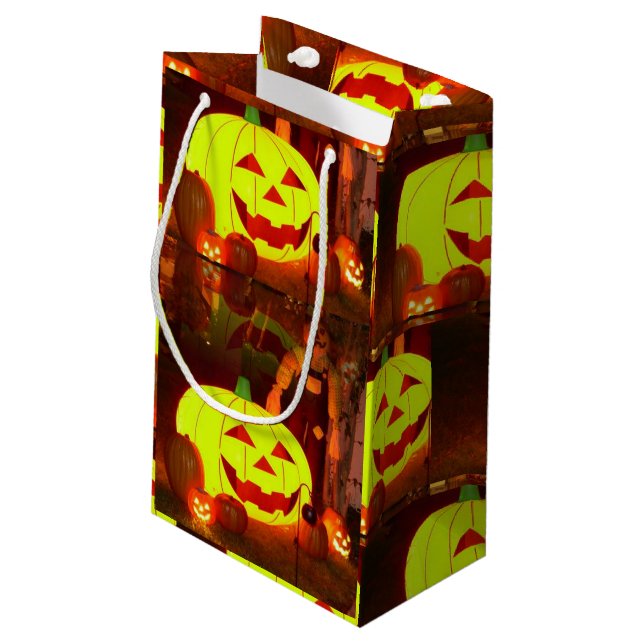 Happy halloween Gift Bag (Baksidan Vinklad)