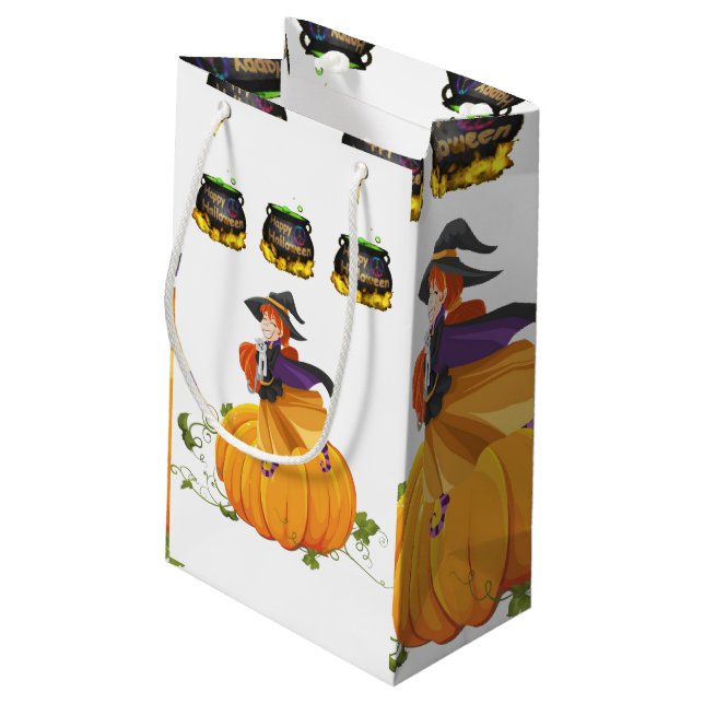 Happy halloween Gift Bag (Baksidan Vinklad)