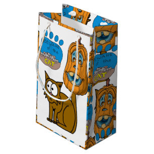 Happy halloween Gift Bag, Katt