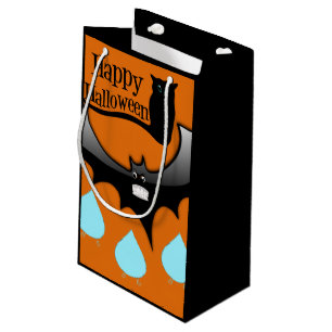 Happy halloween Gift Bag, svart katt