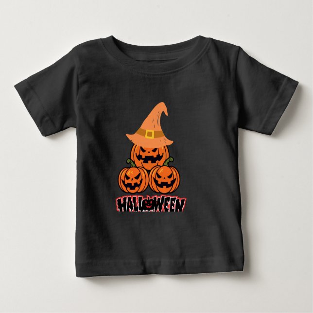Happy halloween Girly Cute T Shirt (Framsida)