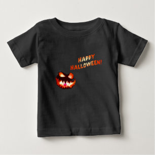 HAPPY HALLOWEEN - Glowing Jack-O-Lantern Tee Shirt
