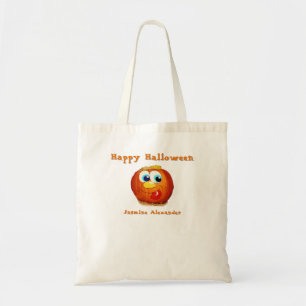 Happy halloween goofy Jack-O-Lantern Tygkasse