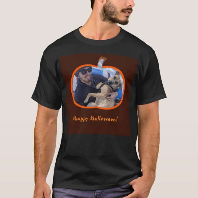Happy halloween! Gör dig till egen, Pet T Shirt (Framsida)