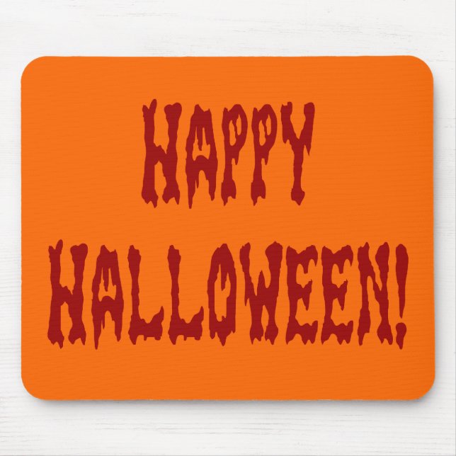 Happy halloween Gore Text Musmatta (Framsidan)