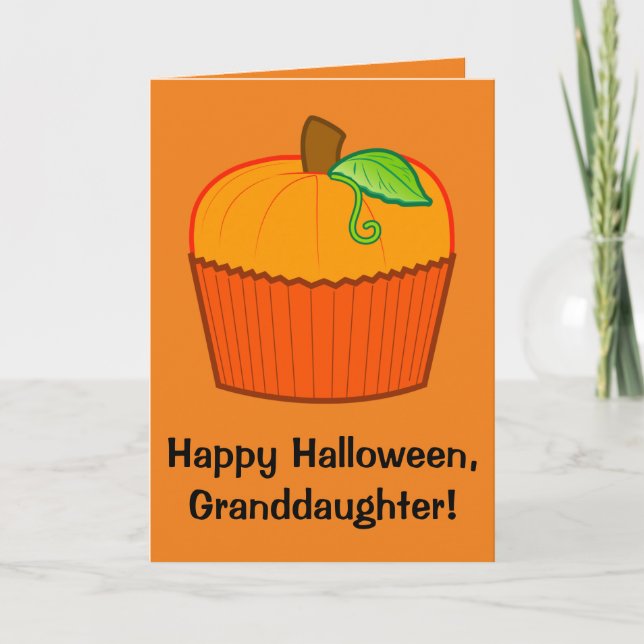 Happy halloween Granddotter Kort (Framsida)