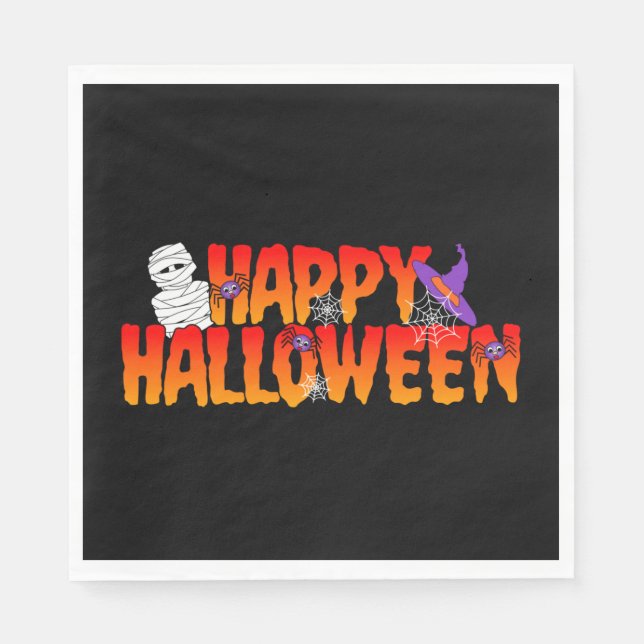 Happy halloween Graphic Pappersservett (Framsidan)
