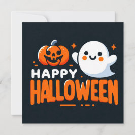 Happy halloween-gratulationskort kort