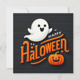Happy halloween-gratulationskort kort