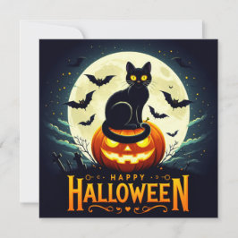 Happy halloween-gratulationskort kort