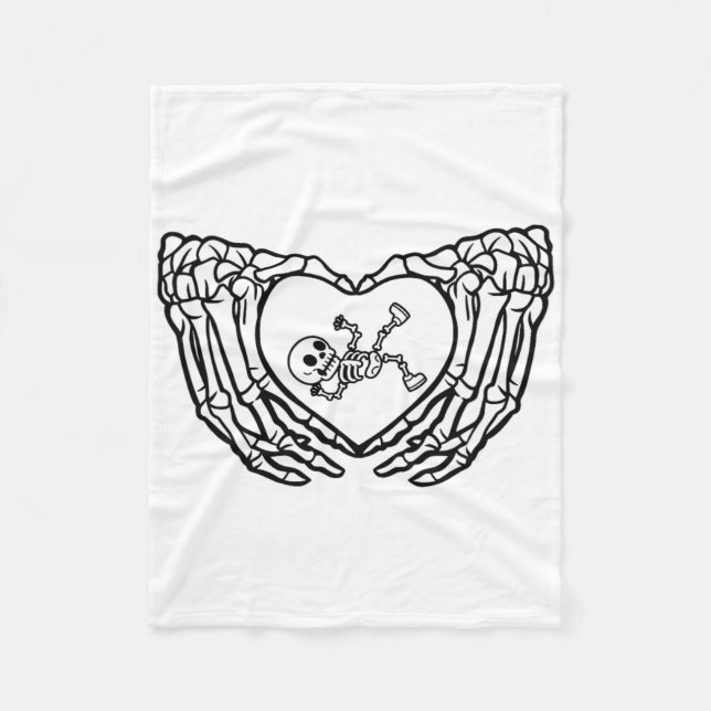 Happy halloween Gravida Ba Fleecefilt (Framsidan)