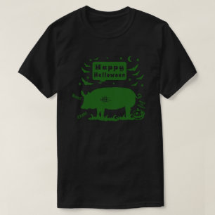 Happy halloween Gris T Shirt