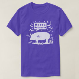 Happy halloween Gris T Shirt