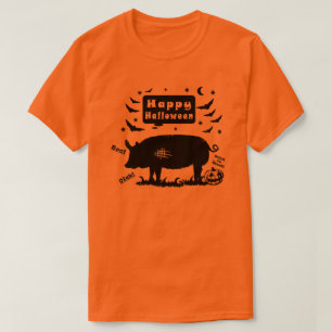 Happy halloween Gris T Shirt