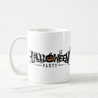 happy Halloween, Halloween party, funny Halloween Kaffemugg
