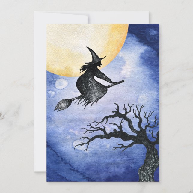 Happy halloween Hälsning Kort (Framsida)