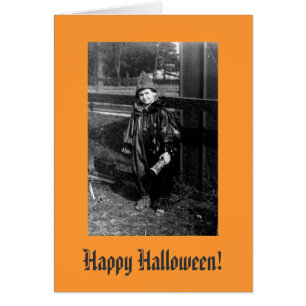 Happy halloween hälsningskort