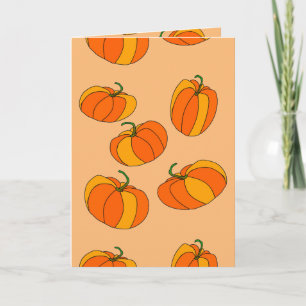 Happy halloween-hälsningskort kort