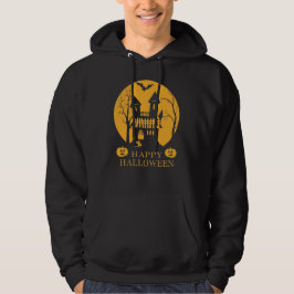 Happy halloween Haunted House Hoodie
