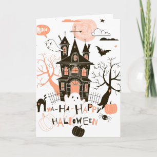 Happy halloween Haunted House Kort