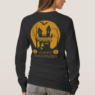 Happy halloween Haunted House Långärmad T Shirt
