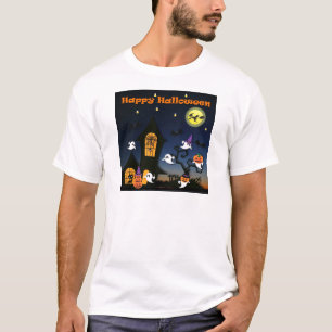 Happy halloween Haunted House T-shirt