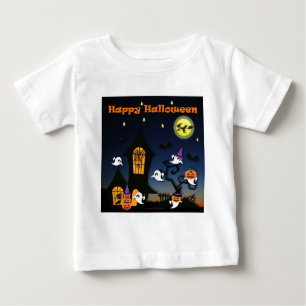 Happy halloween Haunted House Tee