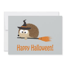 Happy halloween! Hedgehog häxa