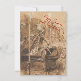 Happy halloween Helgdag-kort Julkort