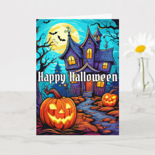 Happy halloween - Hemma hus Kort