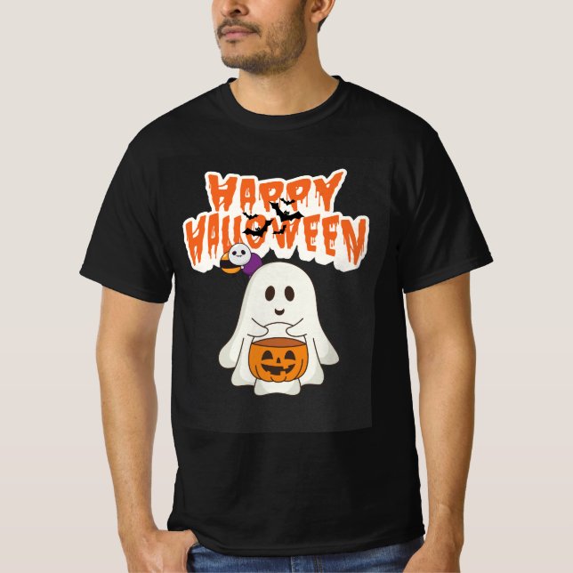 HAPPY HALLOWEEN HHGP T SHIRT (Framsida)