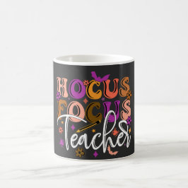 Happy halloween- Hocus Focus Teacher Kaffemugg