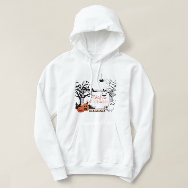 happy halloween hoodie (Design framsida)
