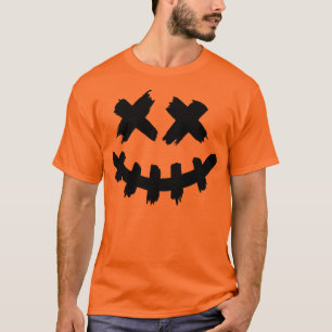 happy halloween Horror Ansikte T Shirt