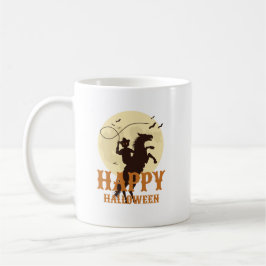 happy halloween horseman kaffemugg