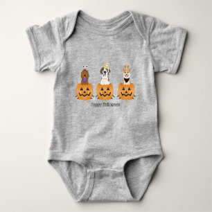 Happy halloween Hundar i pumpor T Shirt