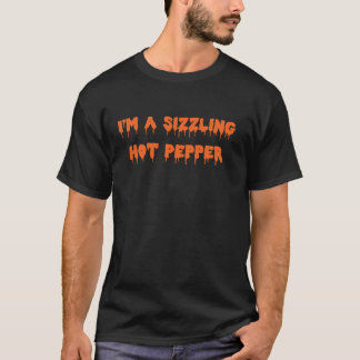 Happy halloween I är en sizzling Hett Pepper Spook T Shirt