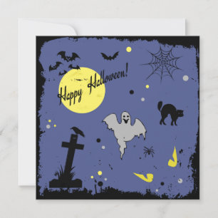 Happy halloween inbjudningar